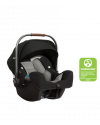 Nuna Pipa Car Seat with Base and Infant- Caviar