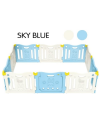 Comflor Safety Gate Playpen - Sky Blue