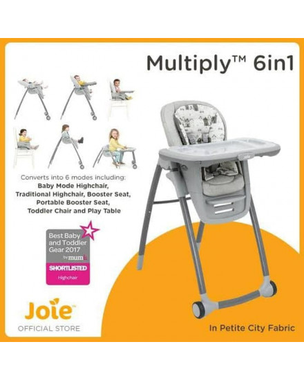 Joie Meet Multiply 6in1 High Chair - Petite City