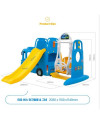 Tayo the Little Bus 4 in 1 Slide and Swing