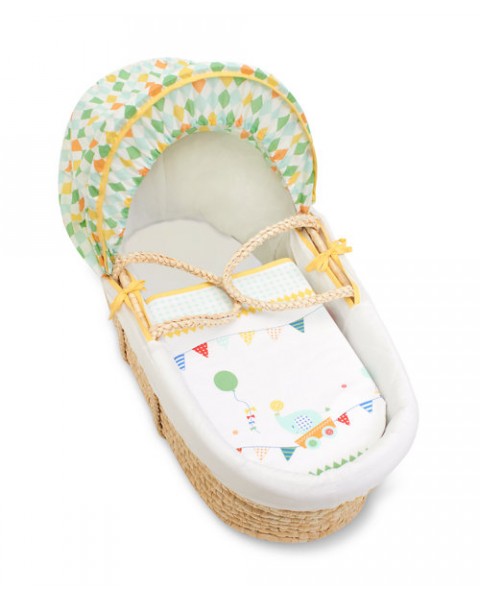Mothercare Moses basket yellow