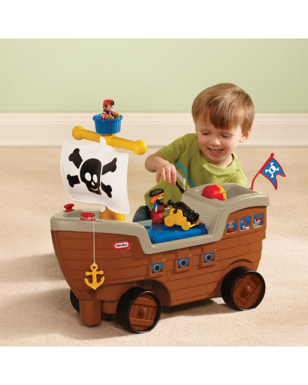 [DISKON] Little Tikes Play n Scoot Pirate Ship Ride-on