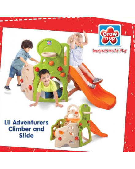 Grow n Up Little Adventurers Climber n Slide