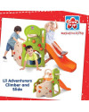 Grow n Up Little Adventurers Climber n Slide