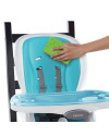 Ingenuity Trio 3-in-1 Smart Clean High Chair - Aqua Blue