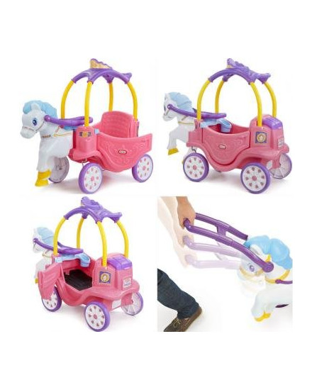 Little Tikes Princess Horse Carriage - Pink 