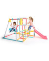 Grow n Up 4-in-1 Climb and Slide Activity Swing Set 