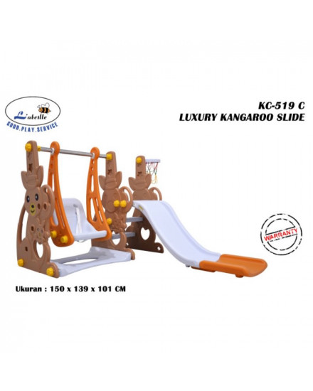 Labeille Luxury Kangaroo Slide and Swing - Brown Kangaroo