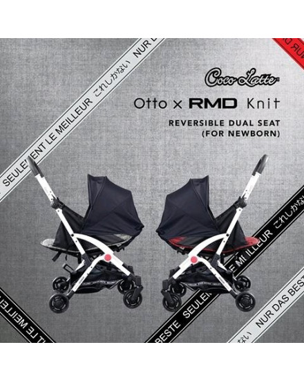 Cocolatte OTTO X RMD Knit Stroller - RED