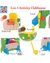 Grow n Up 5 in 1 Activity Clubhouse Slide