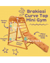 Brakiasi Curve Top Mini Gym 1.5m (full set)