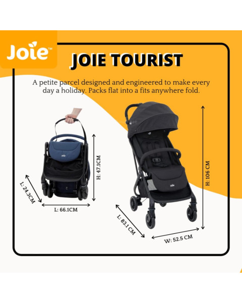Joie Meet Tourist S Stroller - Shale Coal