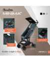 Cocolatte Minima+ Plus Stroller CL890 Cabin Size - Blue