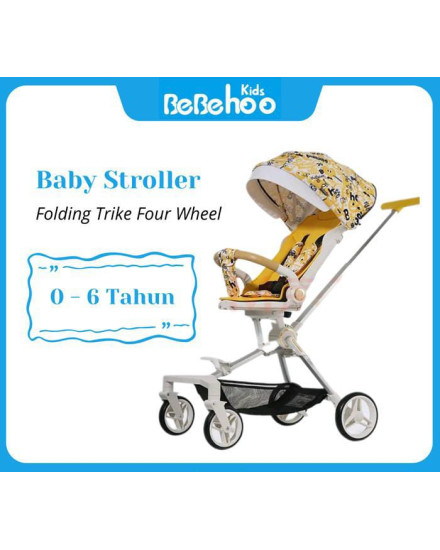 Bebehoo Folding Stroller ST301 - Yellow