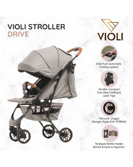 Violi Driver Stroller - Grey