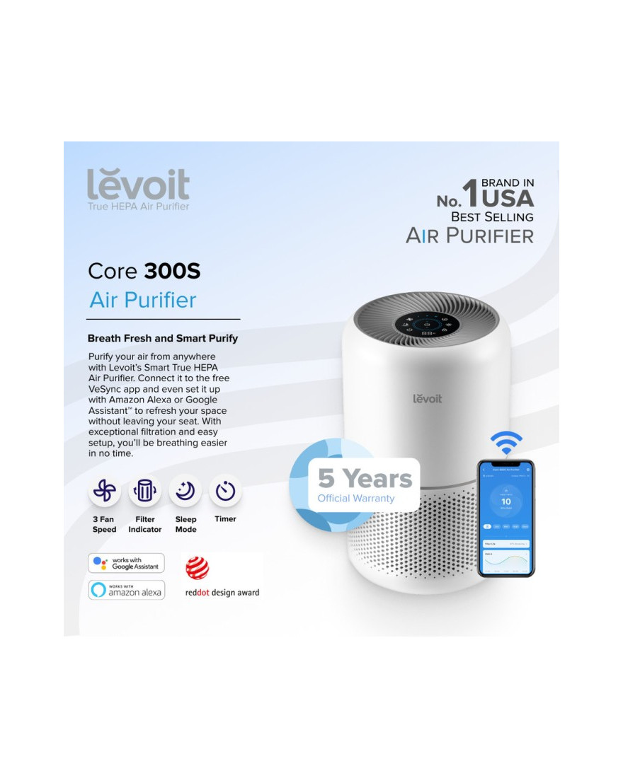 Red Dot Design Award: Levoit Core 300S