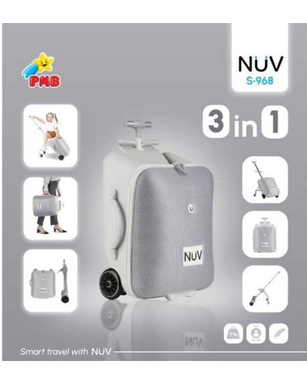 NUV Koper Stroller - Gray 