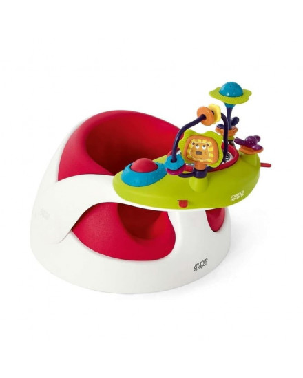 Mamas Papas Baby Snug 3 Stage Booster Seat (with tray) - Red